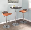 LumiSource Adjustable Contemporary Bar Dining Pub Table - Black|Table réglable contemporaine pour bar, salle à manger ou pub - noire