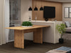 Nomad Modern 3-Piece Dining Set in Natural | Ensemble de salle a manger moderne Nomad 3 pieces en bois naturel