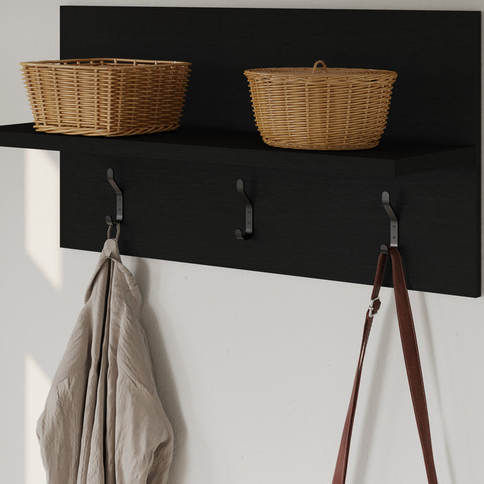 Porto Entryway Wall-Mounted Coat Rack
