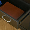 Vinsetto 2 Drawers File Cabinet With Hanging Rail|Vinsetto Classeur 2 Tiroirs Avec Rail De Suspension