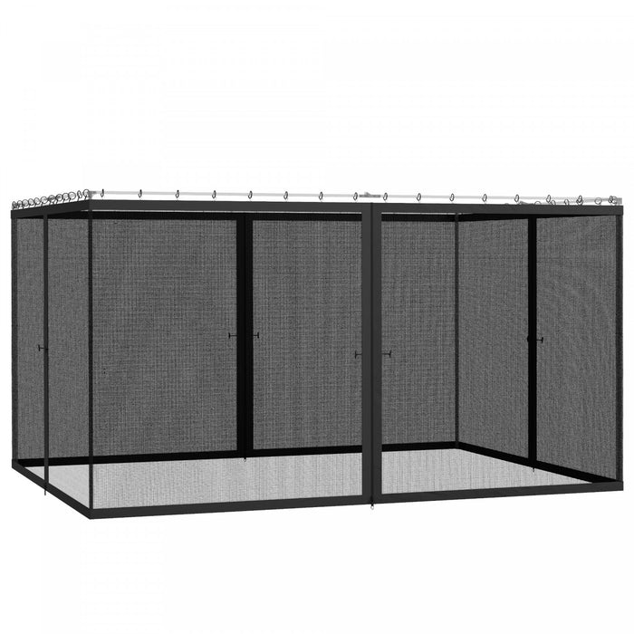 Outsunny 10' X 13' Gazebo Replacement Mosquito Netting Screen Walls