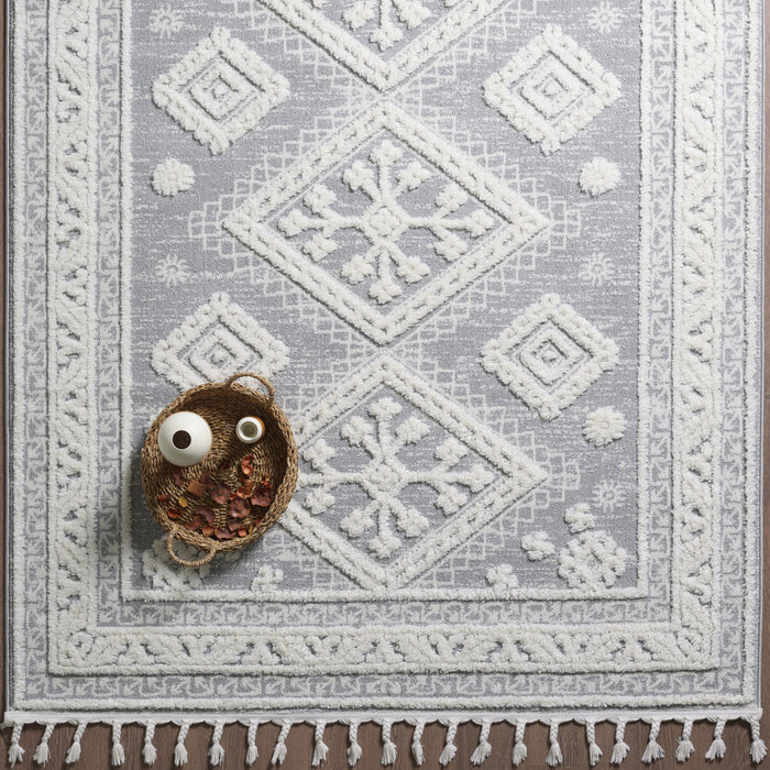 Quinto Westerner Shag Area Rug - 5'7\" x 7'3\"