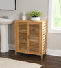 Bracken Bamboo 2-Door Floor Accent Cabinet - Natural|Armoire décorative Bracken en bambou à 2 portes - naturelle