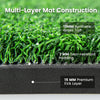 Costway 5 X 4 Ft Golf Hitting Mat Artificial Indoor Outdoor Turf Golf Training Mat 32 Mm
