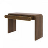 Olivia 47.2" Wooden Sofa Table with Drawers - Gold | Console en bois Olivia 120 cm avec tiroirs - doree