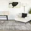 Hudson Grey Cream Distressed Brushstrokes Rug, 5'3" x 7'7" Indoor Area Rug | Tapis Hudson aux coups de pinceau vieillis gris creme, 5'3" x 7'7"