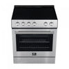 Leonardo Espresso 30" Slide-In Electric Range in Stainless-Steel, 5.0 cu. Ft. - FFSEL6022-30 | Cuisiniere electrique encastrable Leonardo Espresso 30 po, acier inoxydable, 5 pi³ - FFSEL6022-30