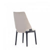 Kara Modern Wood Upholstered Dining Chair in Light Gray - Set of 2 | Chaise de salle a manger moderne en bois Kara avec revetement en tissu gris clair - Lot de 2
