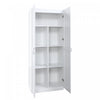 Cornelia Modern 30" Storage Cabinet in White (7-Shelf) | Armoire de rangement Cornelia Modern 30" en blanc (7 etageres)