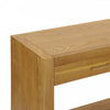 Aubrey 47.5" Farmhouse Style Sofa Table with Storage - Brown | Console de style maison de campagne Aubrey 120 cm avec rangement - brune