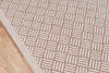 Eve Contemporary 2'0" x 6'0" Runner Rug in Brown Indoor Area Rug | Tapis Contemporain Eve 2'0" x 6'0" en brun