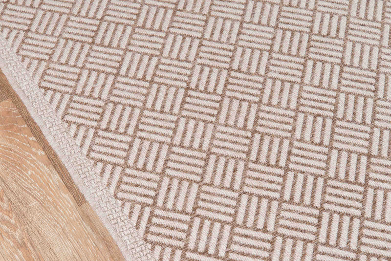 Eve Contemporary 2'0\" x 6'0\" Runner Rug in Brown Indoor Area Rug
