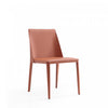 Paris Modern 6-Piece Dining Chair Set in Clay | Ensemble de 6 chaises de salle a manger Paris Modern en argile