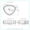 Stilta Bathroom Sink|Lavabo de salle de bain Stilta