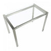 LumiSource Fuji Glass Contemporary Counter-Height Dining Table|Table de salle à manger contemporaine Fuji de hauteur comptoir en verre