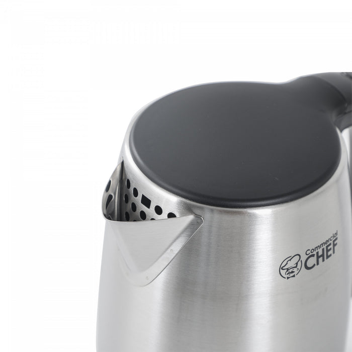 CHK Series Commercial Chef 1.7L Cordless Stainless Steel Kettle