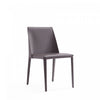 Paris Modern 8-Piece Dining Chair Set in Gray | Ensemble de 8 chaises de salle a manger Paris Modern en gris