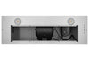 36 Inch Insert Convertible Range Hood (11.25 in. Deep) with Stainless Steel Filter | Hotte encastrable convertible de 36 pouces (28,6 cm de profondeur) avec filtre en acier inoxydable