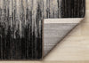 Amelia Dense Black Beige Border Area Rug - 5'3" x 7'7"|Carpette dense Amelia noire et beige à motif de bordure - 5 pi 3 po x 7 pi 7 po