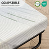 Mason 4-Inch Gel Memory Foam Sofa Mattress, Full Size -White | Mason matelas de canape en mousse a memoire de forme gel de 5 pouces, taille double - blanc