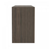 Linda Modern 72" Dresser in Walnut Brown (6-Drawer) | Commode moderne Linda 72" en noyer brun (6 tiroirs)