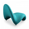 MoMa Modern Wool Blend Accent Chair in Teal - Set of 2 | Fauteuil d’appoint moderne en melange de laine MoMa, couleur turquoise – Lot de 2