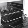 FORNO Commerciale 24 Inch Stainless Steel Gas Range, 4 Burners, 120,000 BTU Total - FCMGR0093-24 | Cuisiniere a gaz Commerciale en acier inoxydable de 24 po, 4 bruleurs, 120 000 BTU – FCMGR0093-24
