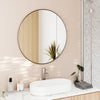Umbra Hubba Wall Mirror - Metallic|Miroir mural Hubba de Umbra - métallique