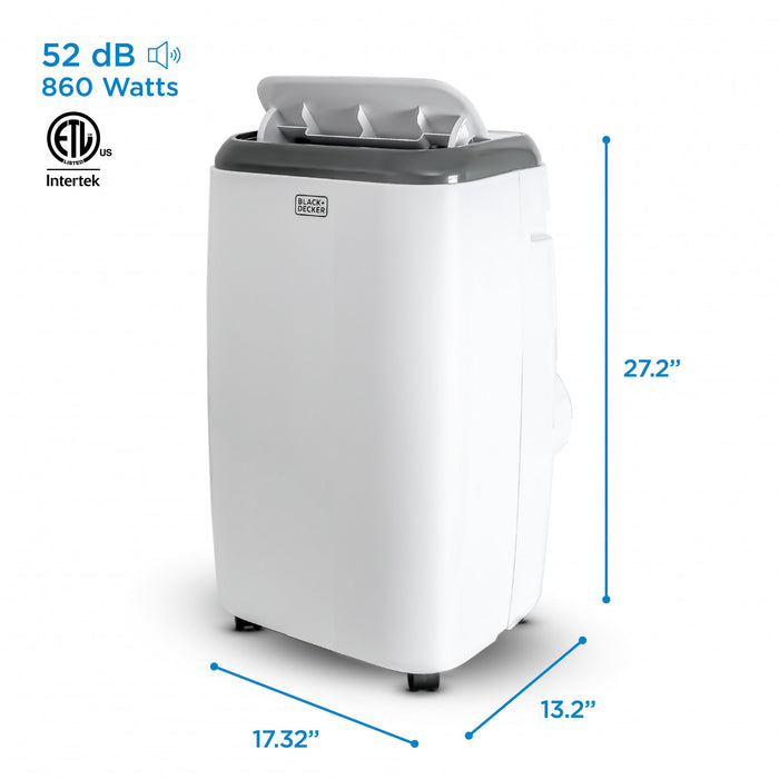 Black+Decker 8,000 BTU Portable Air Conditioner - BPP05WTB