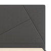 Judy Upholstered Platform Bed with Headboard in Dark Grey - Queen Size | Judy lit plateforme rembourré avec tête de lit gris foncé - Grand