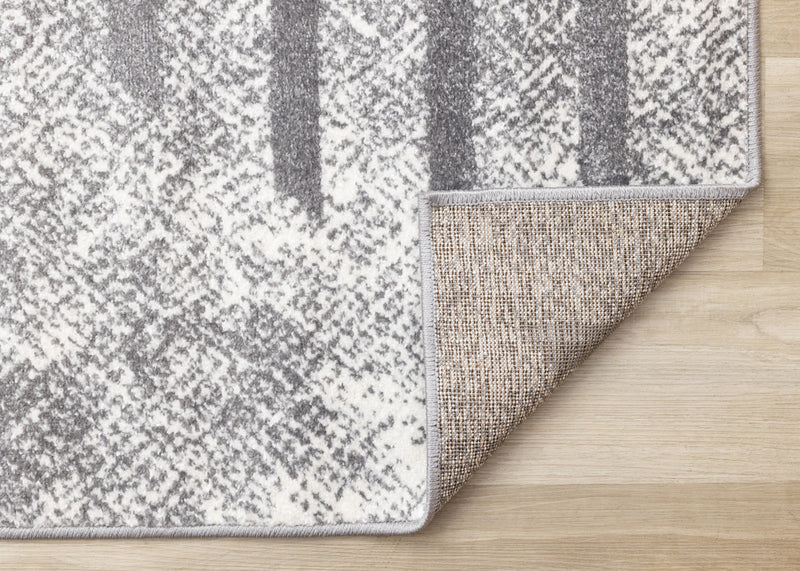 Covington Distressed Geometric Lines Indoor Area Rug - 7'10\" x 10'6\"