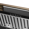 Forno Aria 30 Inch Wall-Mounted Range Hood, Black- FRHWM5095-30BLK | Hotte de cuisiniere murale Aria de 30 po, noir- FRHWM5095-30BLK