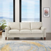 Hydeline Westcott Leather Sofa - Vanilla|Sofa Westcott de Hydeline en cuir - vanille