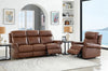 Hydeline Royce Power Reclining Sofa - Brown|Sofa à inclinaison électrique Royce de Hydeline - brun