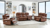 Hydeline Royce Power Reclining Sofa - Brown|Sofa à inclinaison électrique Royce de Hydeline - brun