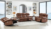 Hydeline Royce Power Reclining Sofa - Brown|Sofa à inclinaison électrique Royce de Hydeline - brun