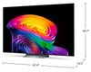 LG 77" C6 OLED 4K Smart webOS TV (OLED77C6HUP.ACC) - 2026 Model | Téléviseur intelligent DELO LG C6 4K de 77 po avec webOS (OLED77C6HUP.ACC) - modèle 2026
