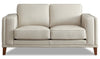 Hydeline Lyon Leather Loveseat - Vanilla|Causeuse Lyon de Hydeline en cuir - vanille