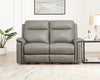 Hydeline Stanfield Power Reclining Loveseat - Grey|Causeuse à inclinaison électrique Stanfield de Hydeline - grise