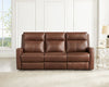 Hydeline Vienna Power Reclining Sofa - Brown|Sofa à inclinaison électrique Vienna de Hydeline - brun