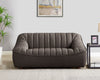 Hydeline Nest Leather Loveseat - Chocolate|Causeuse Nest en cuir de Hydeline - chocolat