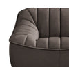 Hydeline Nest Leather Loveseat - Chocolate|Causeuse Nest en cuir de Hydeline - chocolat