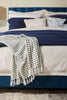 Distressed Medallion Accent Pillow – Off-White, Blue and White|Coussin décoratif médaillon vieilli - blanc cassé, bleu et blanc|792840DP