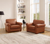 Hydeline Brookfield Leather Chair - Brown|Fauteuil Brookfield de Hydeline en cuir - brun