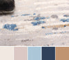 Juniper Grey Rug 5'0" x 8'0" | Tapis Contemporain/Moderne Juniper 5'0" x 8'0" en Gris