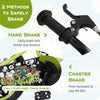 Costway 18" Kid's Bike For 4-8 With Height-adjustable Handlebar & Saddle Handbrake Green