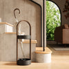 Umbra Modern Steel Bellwood Umbrella Stand - Black and Walnut|Support à parapluie moderne Bellwood de Umbra en acier - noir et noyer