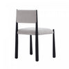 Lennor Mid-Century Modern Boucle Metal Side Chair in Champagne - Set of 2 | Chaise d’appoint en metal et boucle Lennor style milieu du siecle, couleur champagne – Lot de 2