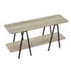 Celine Contemporary Modern 47" Console Table in Rustic Gray | Console moderne contemporaine Celine 47" en gris rustique