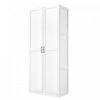 Cornelia Modern 30" Storage Cabinet in White (7-Shelf) | Armoire de rangement Cornelia Modern 30" en blanc (7 etageres)